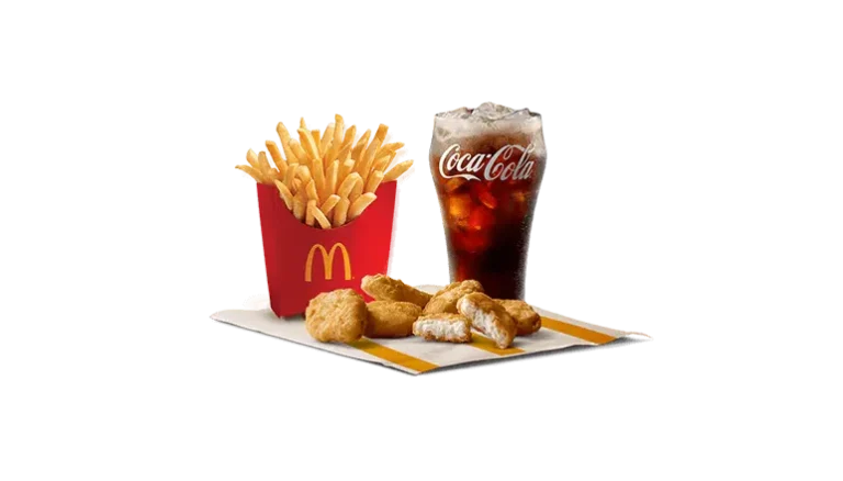 6 pc. Chicken McNuggets Meal 6 Chicken McNuggets Meal