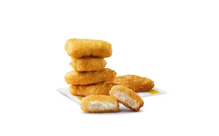 The McDonald's 6 pieces 5 The McDonald's 6 pieces